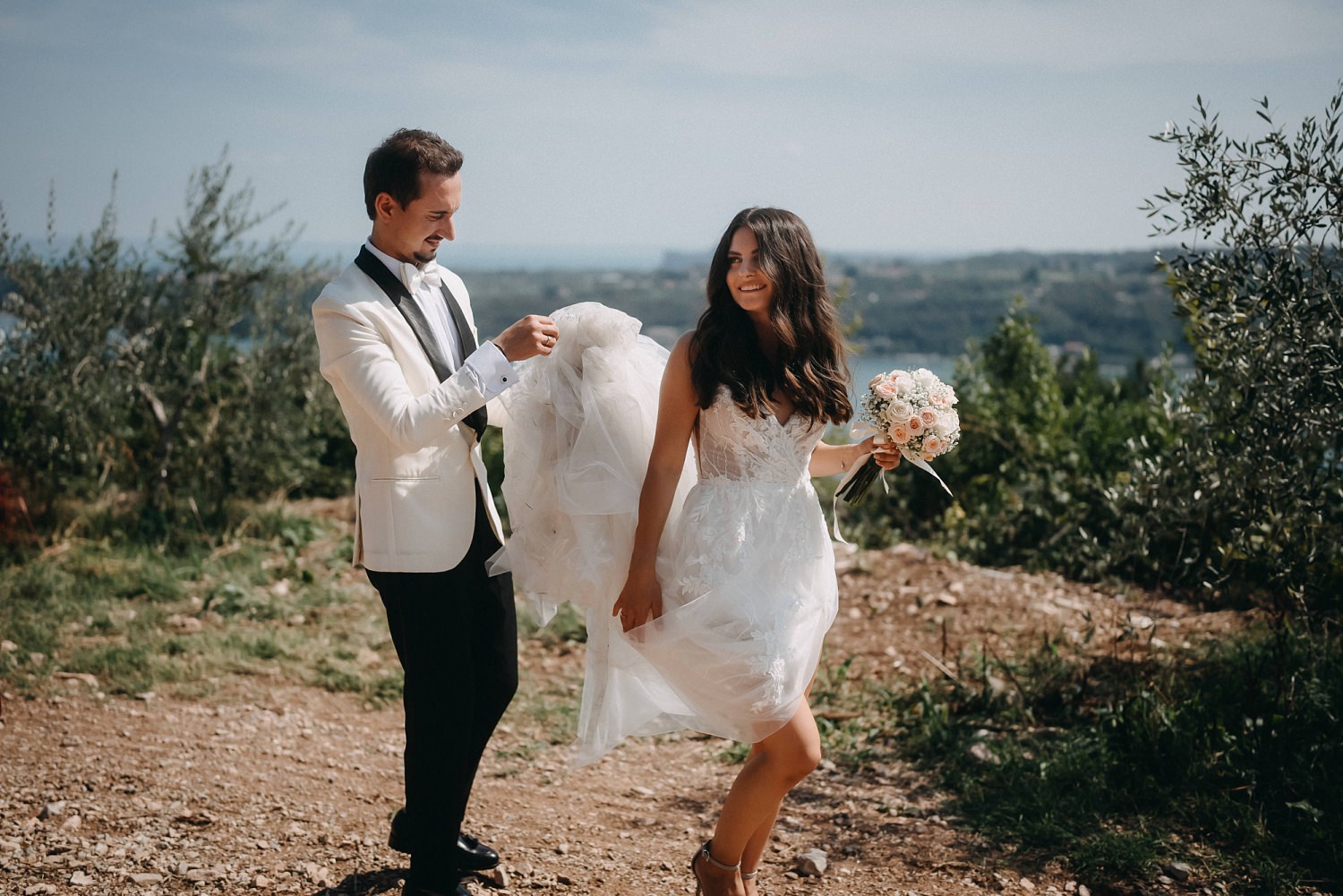 Hochzeit am Gardasee in Italien