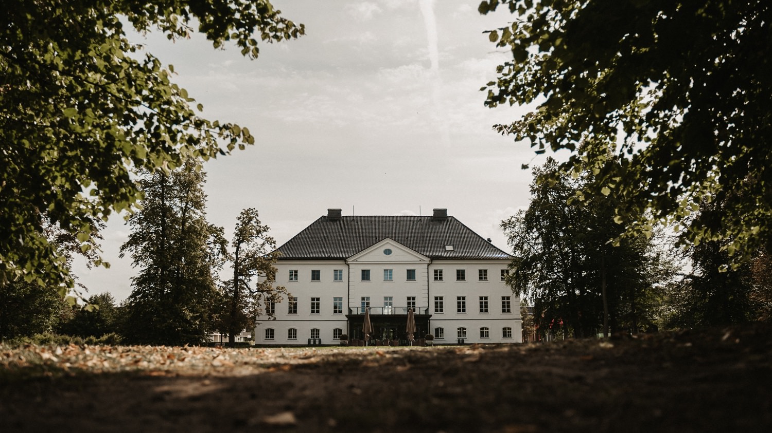 Das Schlossgut Gross Schwansee von außen